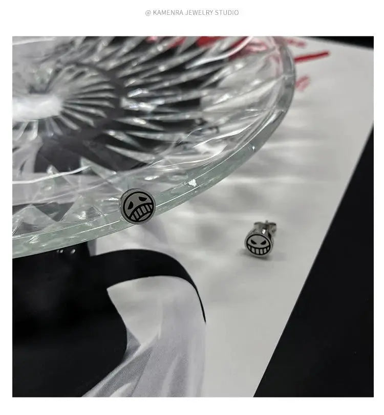 Smiley Earrings ArtsKoreanMan