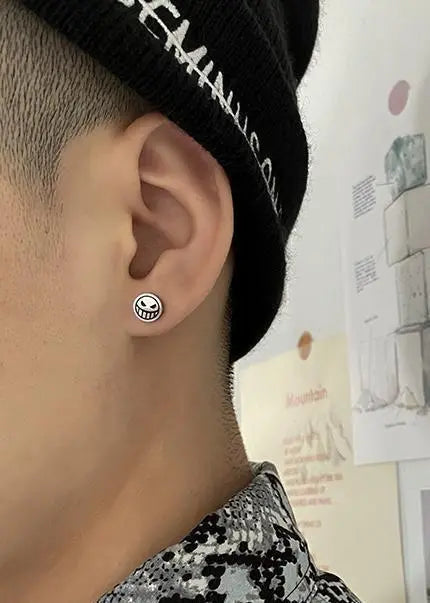 Smiley Earrings ArtsKoreanMan