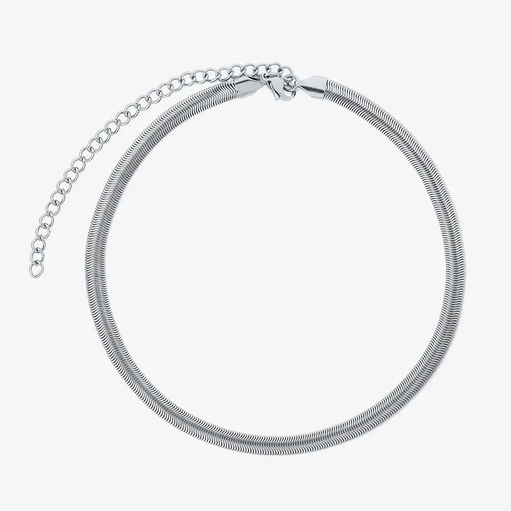 Snake Bone Chain Choker ArtsKoreanMan
