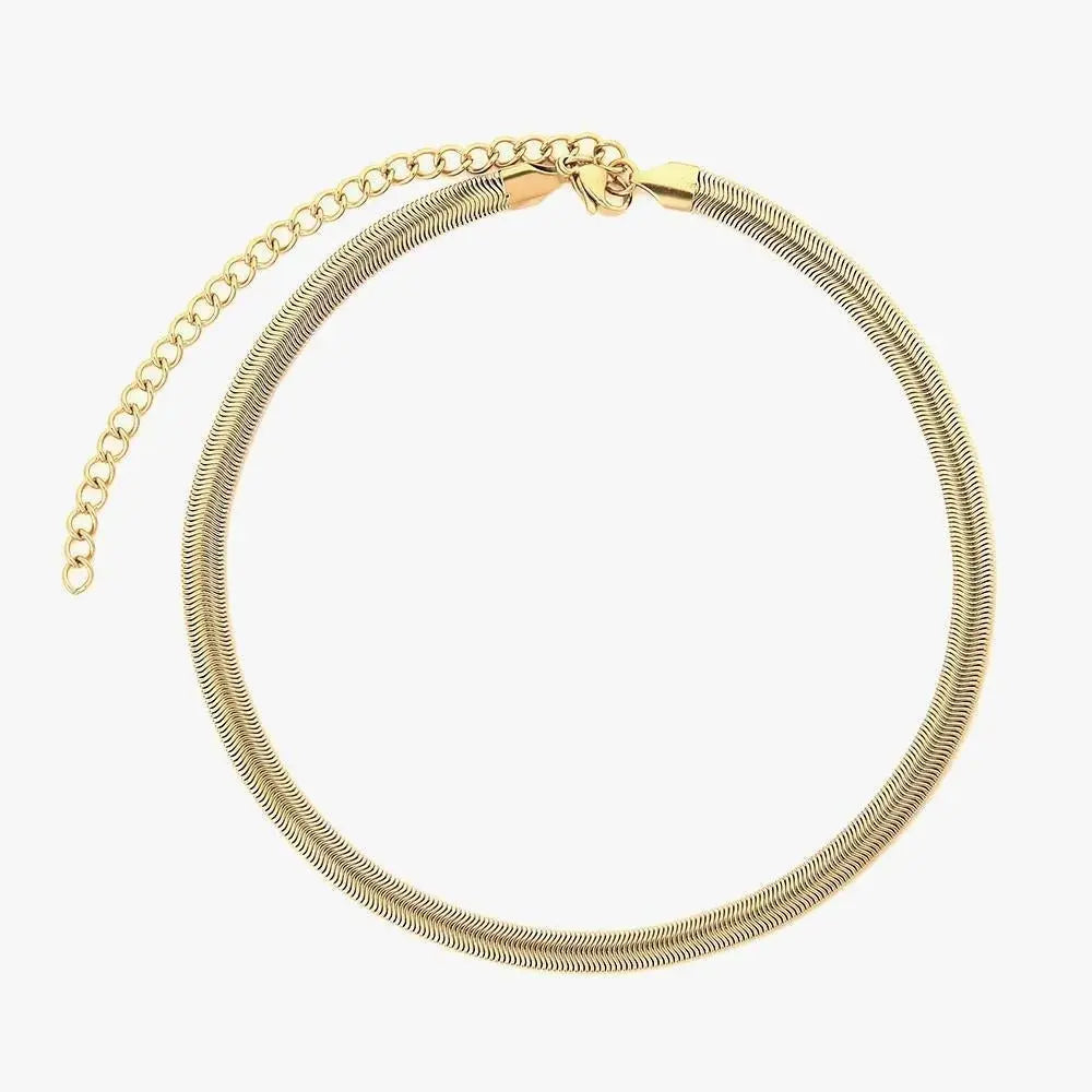 Snake Bone Chain Choker ArtsKoreanMan