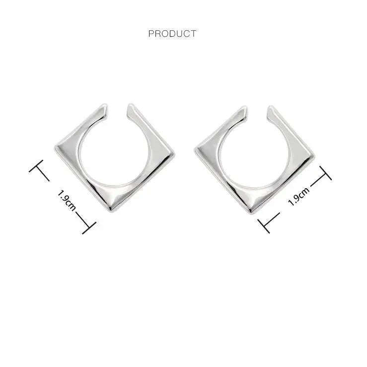 Square Earring Clip ArtsKoreanMan