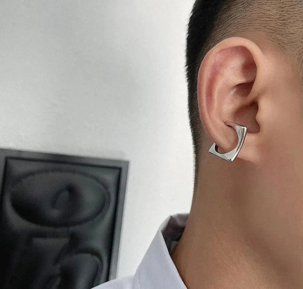 Square Earring Clip ArtsKoreanMan