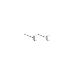 Square Metal Ear Studs ArtsKoreanMan