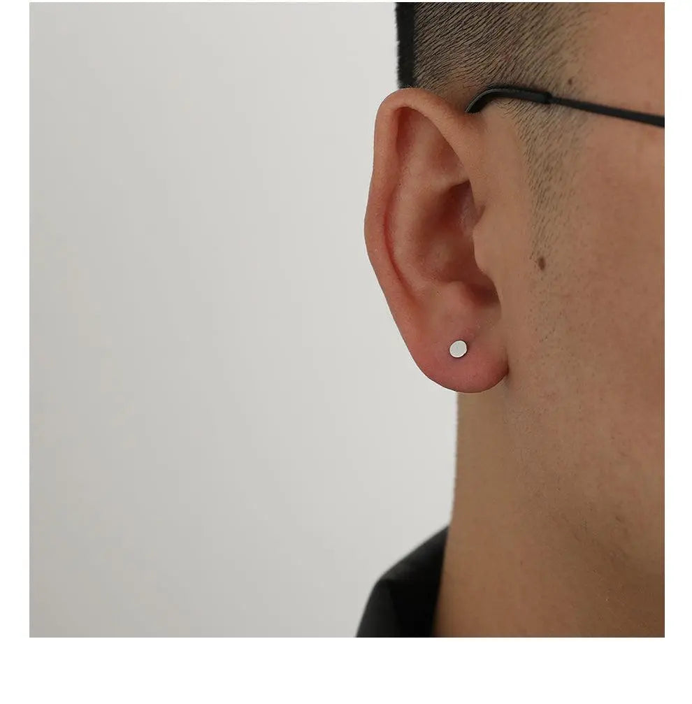 Sterling Silver Stud Earrings ArtsKoreanMan