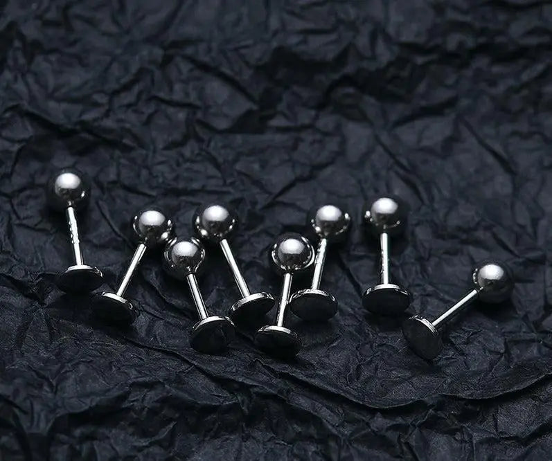 Sterling Silver Stud Earrings ArtsKoreanMan