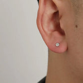 Sterling Silver Stud Earrings ArtsKoreanMan