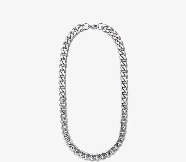 Thick Cuban Chain Necklace & Bracelet ArtsKoreanMan