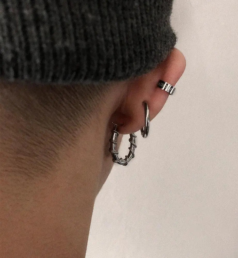 Thorns Style Earrings ArtsKoreanMan