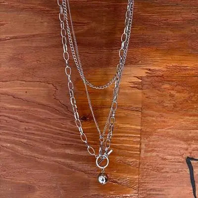 Three Layered Necklace ArtsKoreanMan