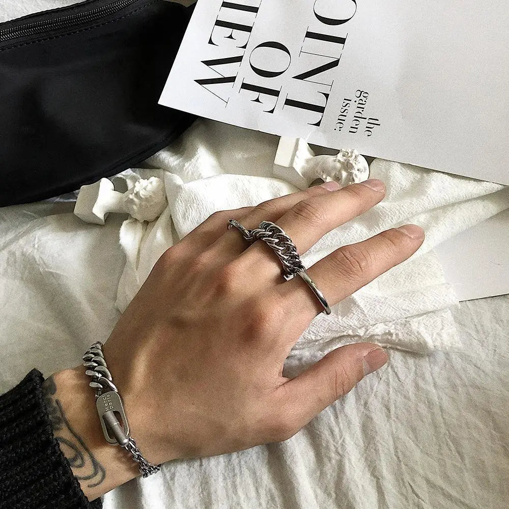 Three-Chain Ring ArtsKoreanMan