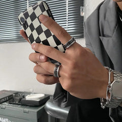 Titanium Steel Index Ring ArtsKoreanMan