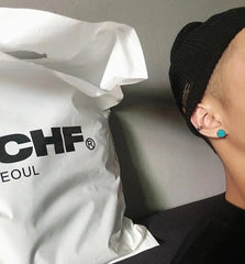 Turquoise Cracked Earrings ArtsKoreanMan