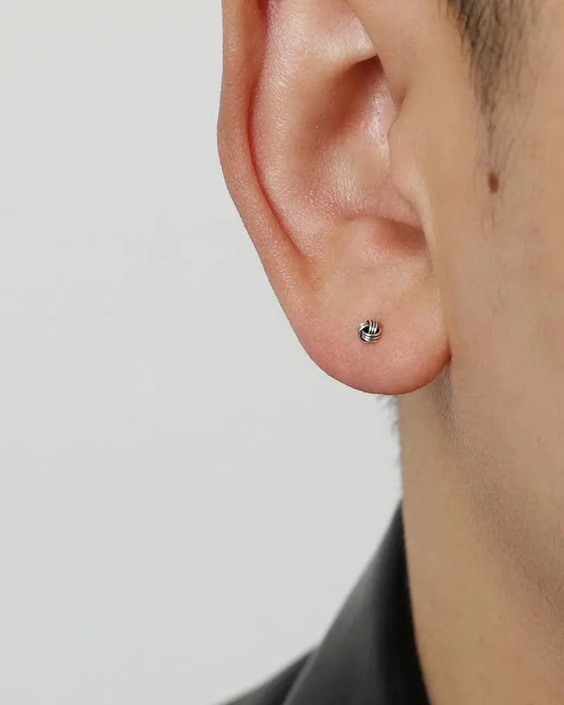 Twist Ear Studs ArtsKoreanMan