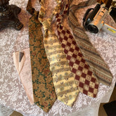 Vintage Floral Tie ArtsKoreanMan