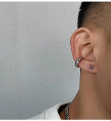 X-Shaped Earrings ArtsKoreanMan