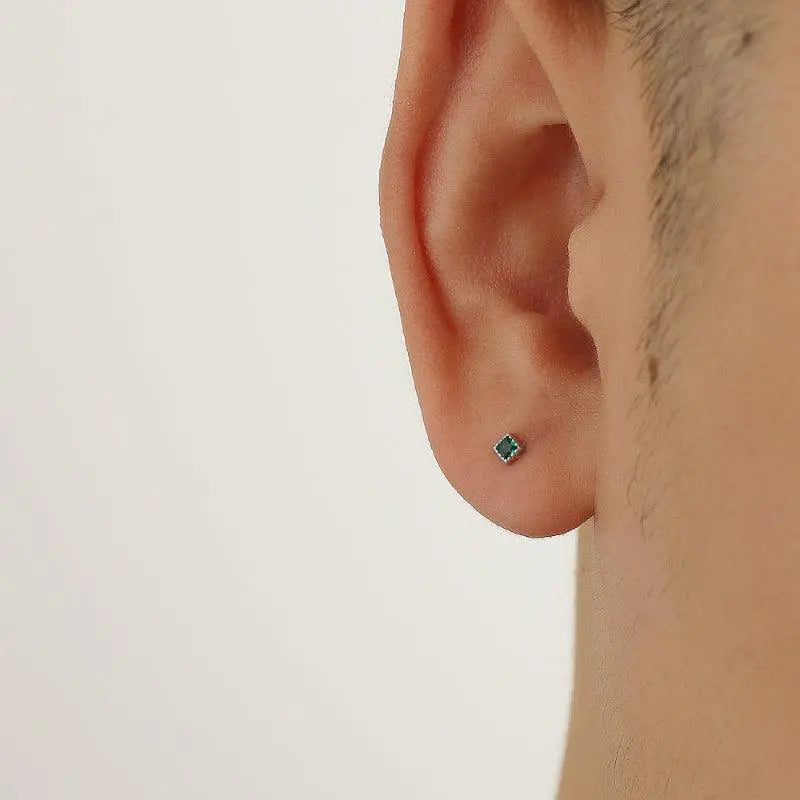 Zircon Stud Earrings ArtsKoreanMan