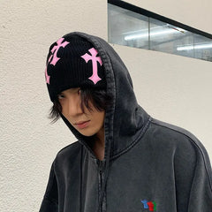 Cross Wool Hat ArtsKoreanMan