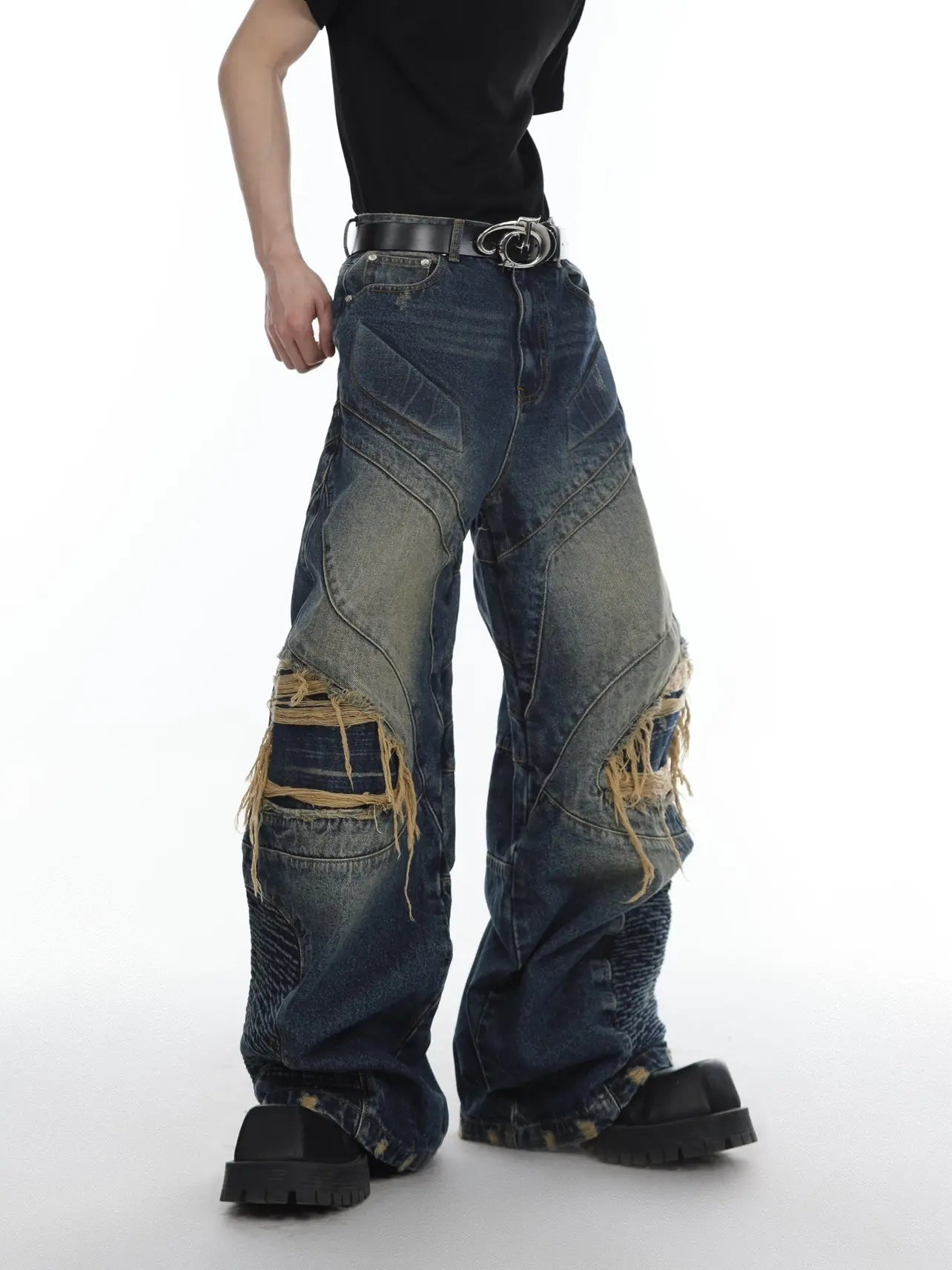 【25s May】New Style Distressed Jeans