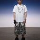 【25s Jul.】Loose Chain Graphic Print Cotton Tee
