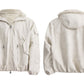 【25s Feb.】Deconstructed Distressed Reversible Hooded Cotton Jacket