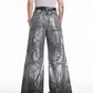 【25s Mar.】Silver Coated Deconstructed Jeans