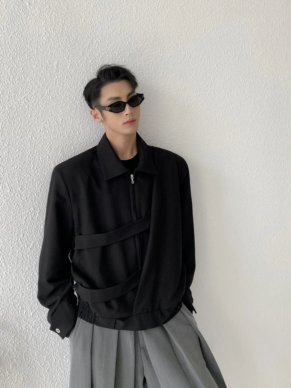 【New】Toothed Leather Shoes ArtsKoreanMan