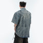 【24s June.】Retro Distressed Hand-painted Denim Jacket