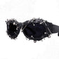 Punk Rivet Metal Color Frame Sunglasses