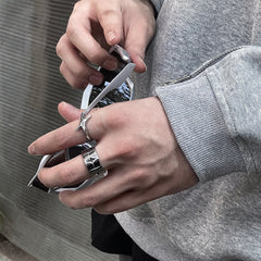 Shining Star Titanium Steel Ring