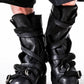 Dark Eetro Distressed Lace-up Martin Boots