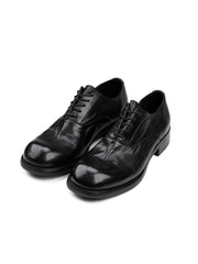 Crosscut Washed Horsehide Derby Shoes