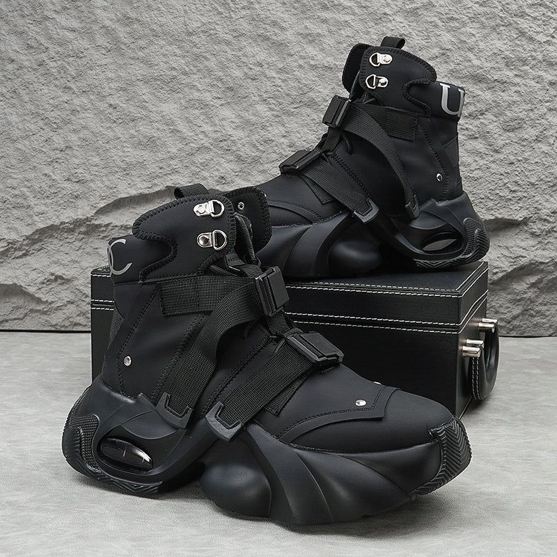 Black Warrior High-top Functional Boots