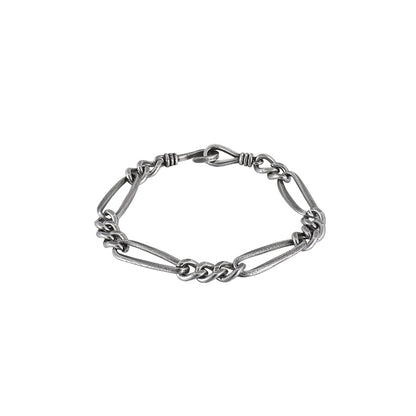 Spliced Knot Vintage Titanium Steel Bracelet