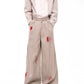【25s Oct.】Elegant Bloodstained Vertical Striped Suit/Pants