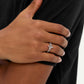 Wrapped Zirconia Vintage Rings