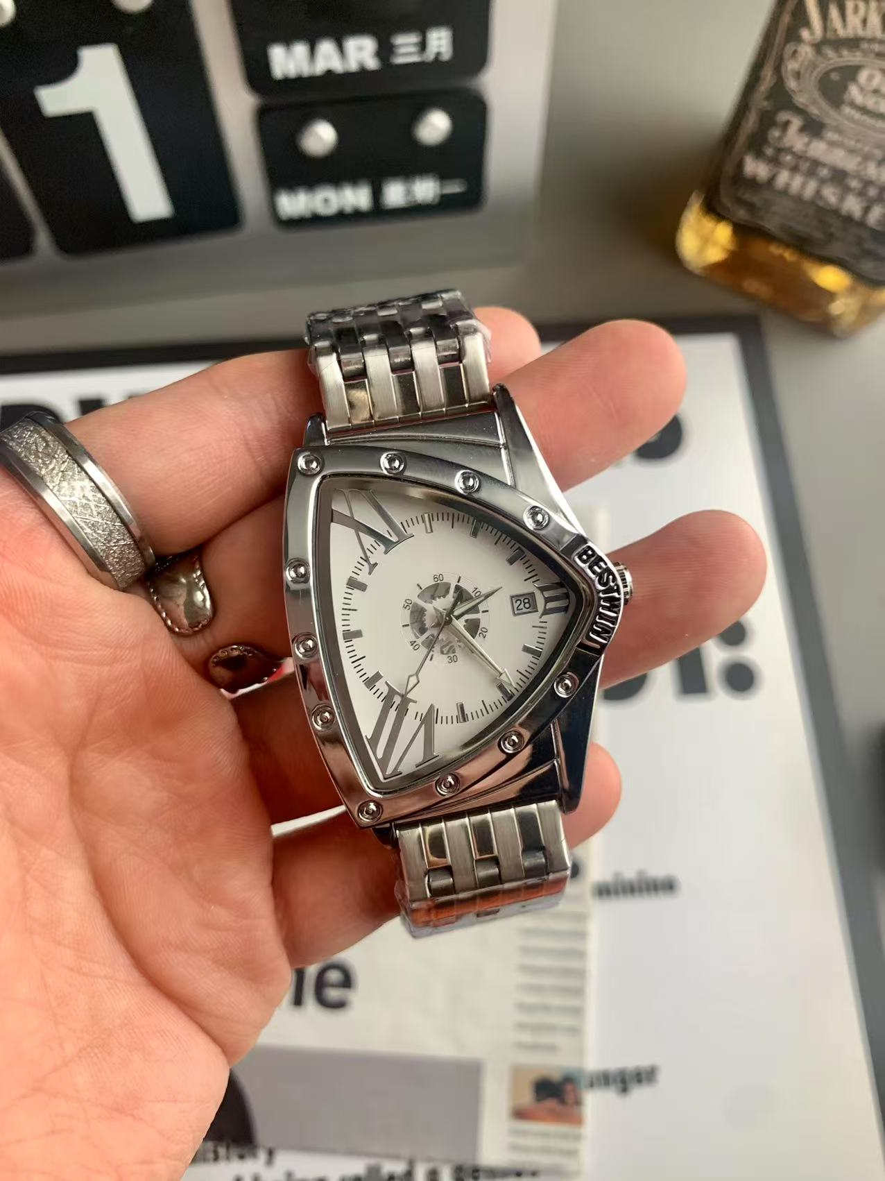 Wormhole Concept Triangle Watch Bracelet