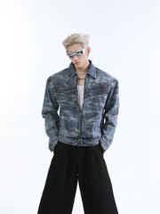 【25s Feb.】Vintage 3D Silhouette Denim Jacket