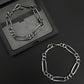 Spliced Knot Vintage Titanium Steel Bracelet
