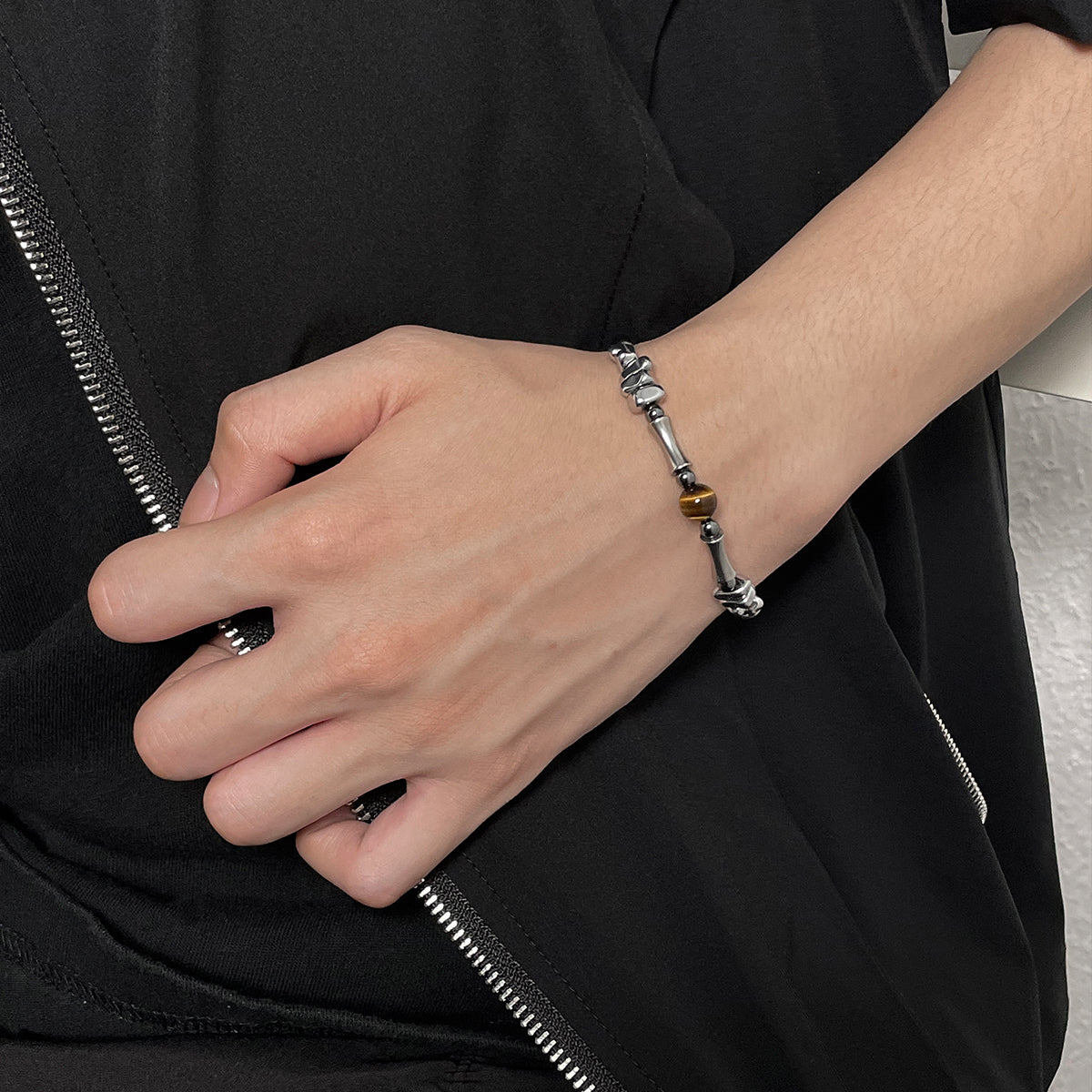 Tiger's Eye Beaded Bracelet