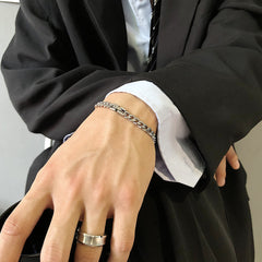 Hip-hop Cuban High-end Simple Bracelet