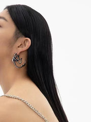 Cyberpunk Gear Y2K Earrings