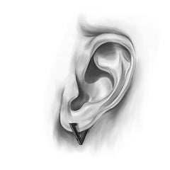 Triangle Personalized Earrings