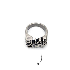 Trendy Street Ancient Silver Ring ArtsKoreanMan