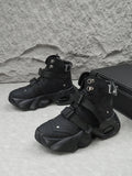 Black Warrior High-top Functional Boots ArtsKoreanMan