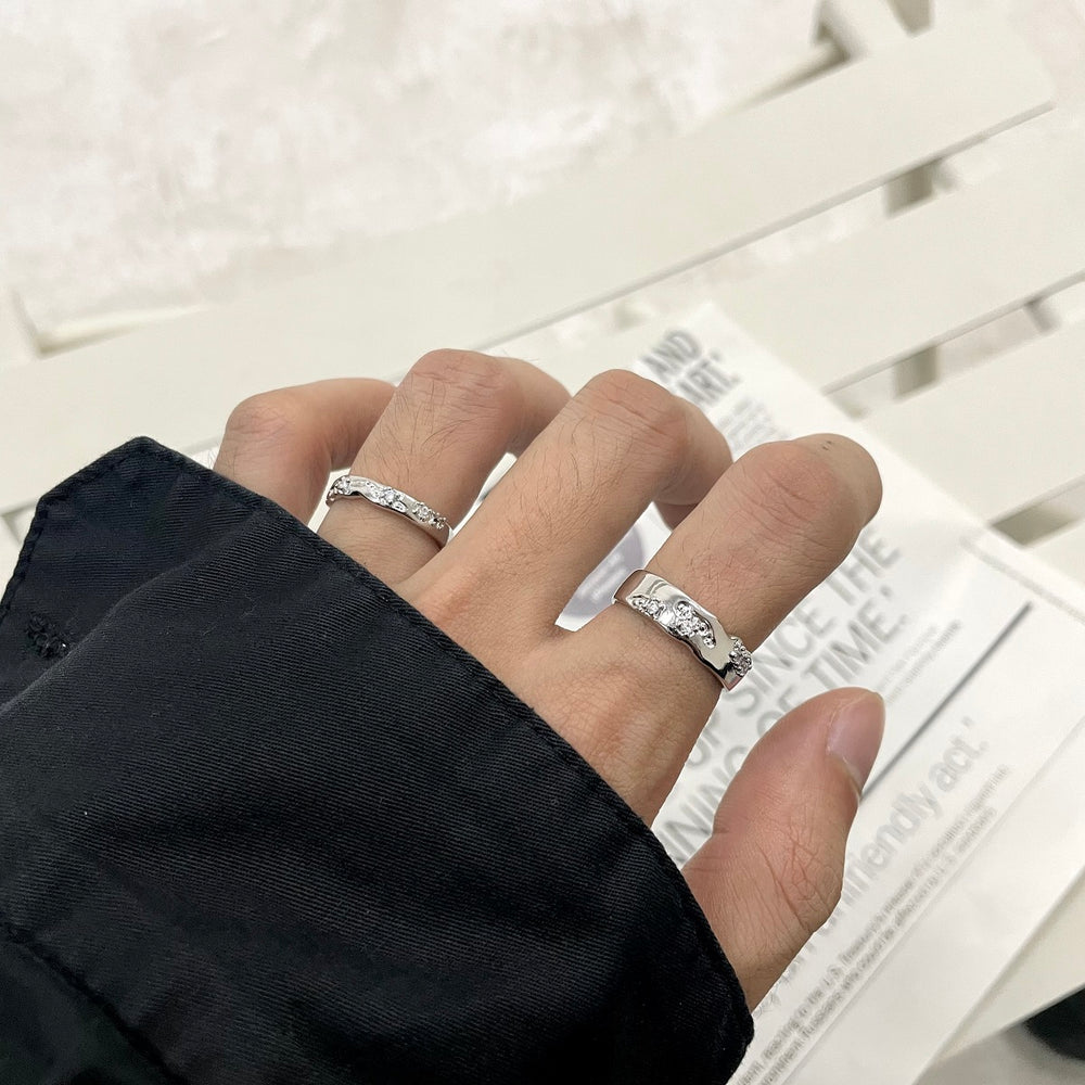 Minimalist Neutral Style Personalized Ring ArtsKoreanMan