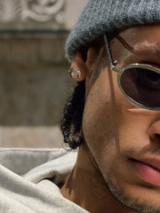 Full Diamond Retro High Street Trend Earrings