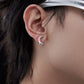 High-end Luxury T-shaped Asymmetrical Earrings