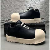 High Street Mickey Big Toe Casual Thick-soled Shoes ArtsKoreanMan