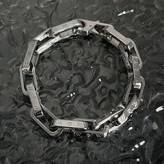 Square Buckle Titanium Steel Bracelet