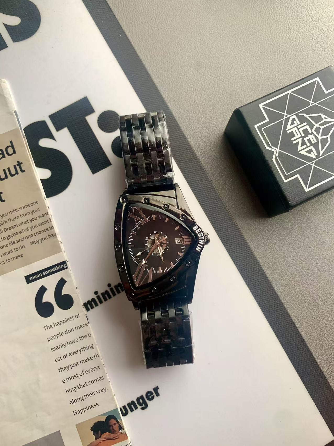 Wormhole Concept Triangle Watch Bracelet